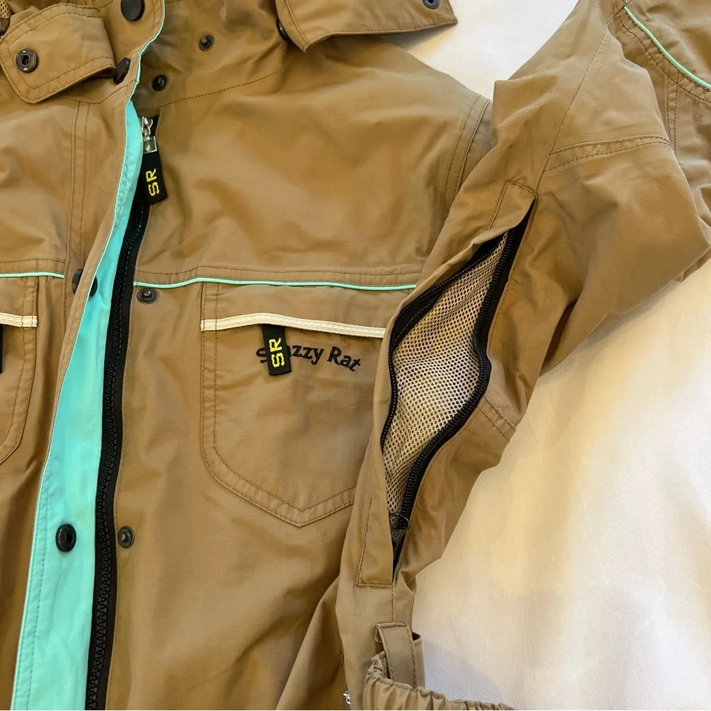 ๐HP๐ Vintage NEW NWOT NOS Snazzy Rat Norwegian Belted Winter Ski Jacket Small - Picture 11 of 16